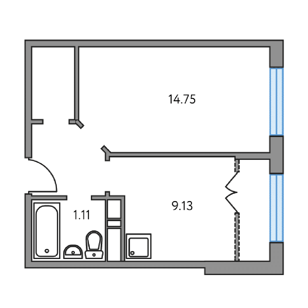 flat