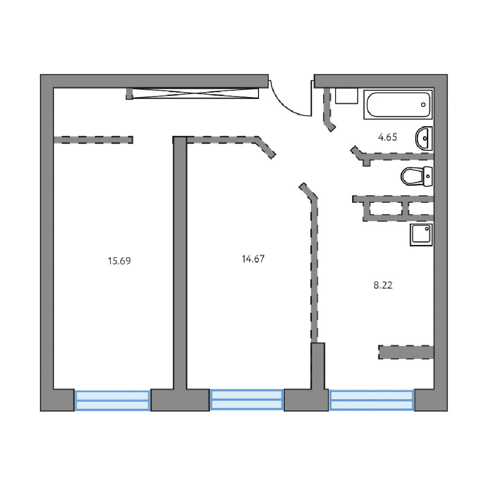 flat